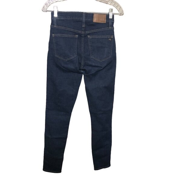 Madewell 10" High-Rise Skinny Jeans in Lucille Wash - Picture 3 of 5